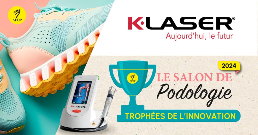 Un trophée de l’innovation pour K-Laser au salon de podologie AFDP 2024 ?